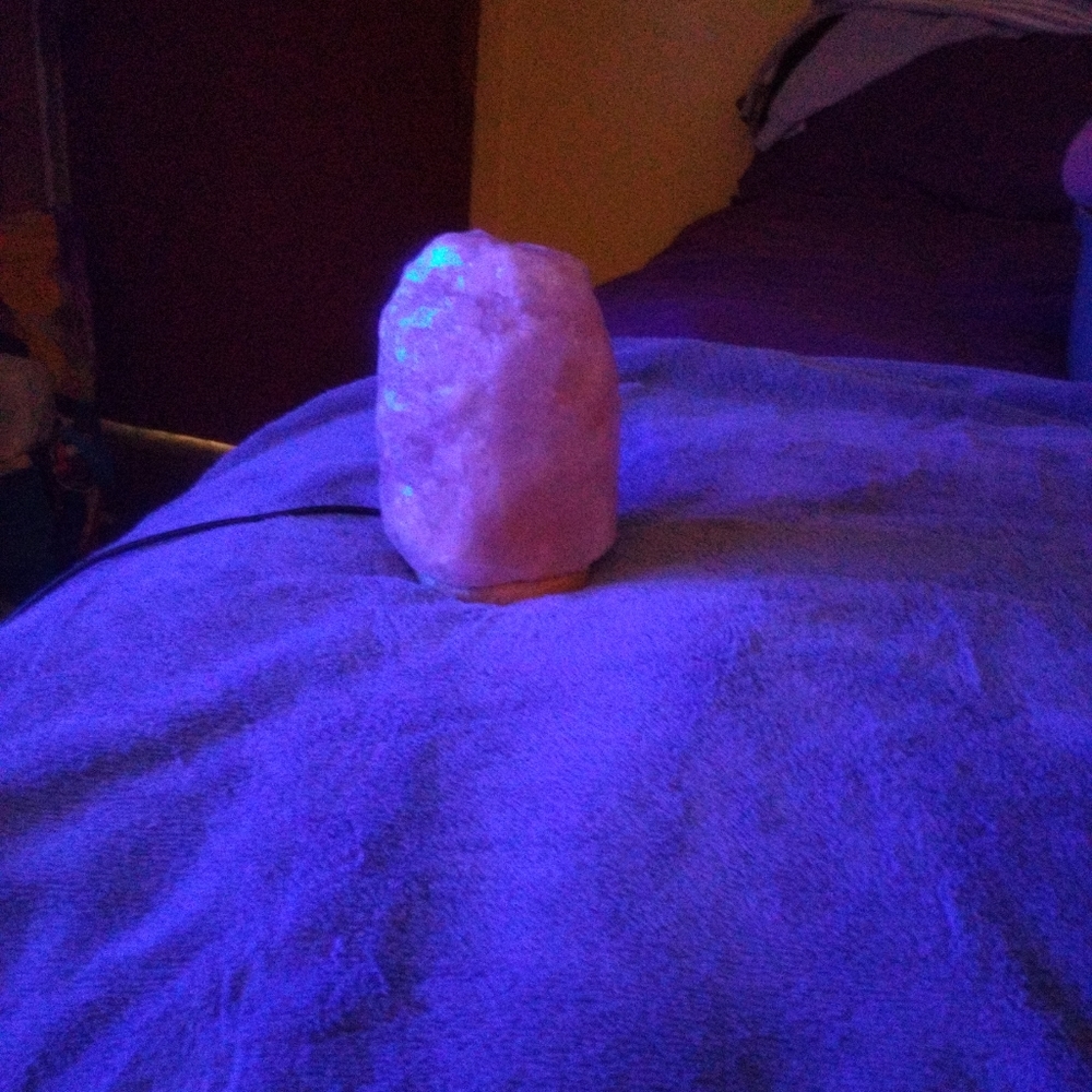 Himalayan Salt Lava Rock Powered by USB.